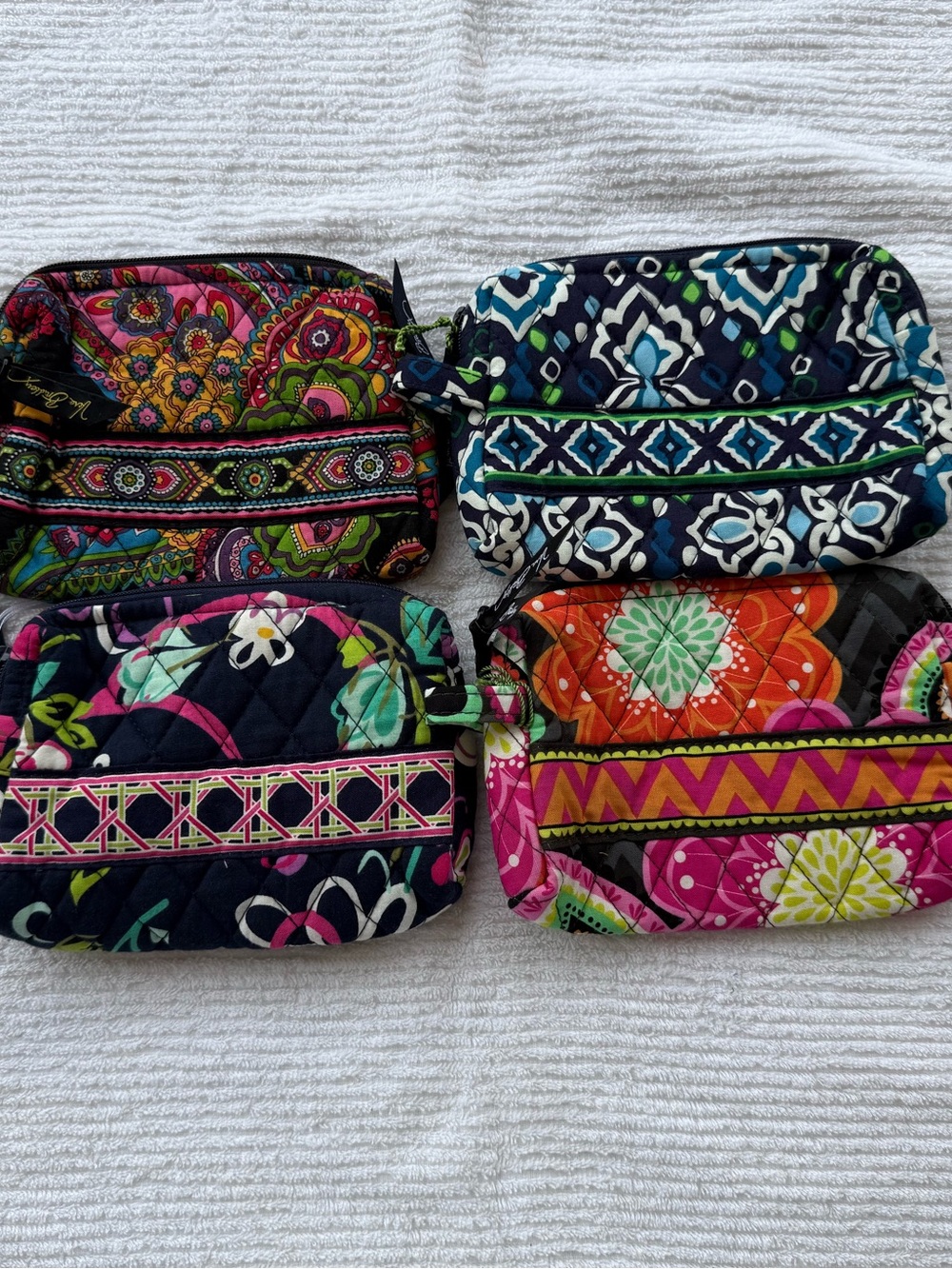 Vera Bradley small cosmetic bags (4)